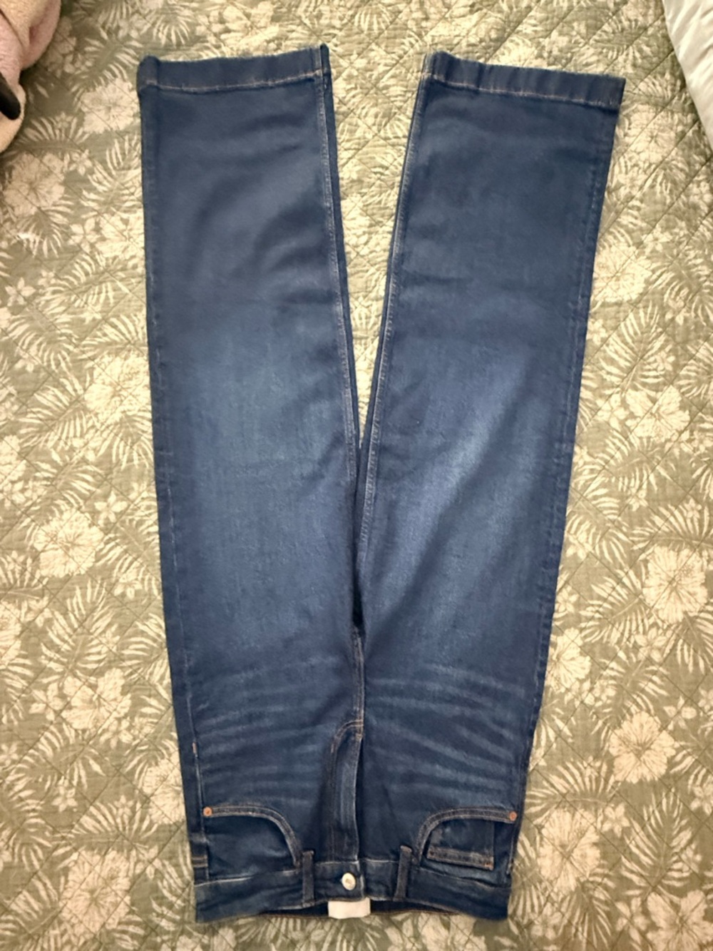 Reformation Bex Dark Blue Denim Jeans - Picture 6 of 8